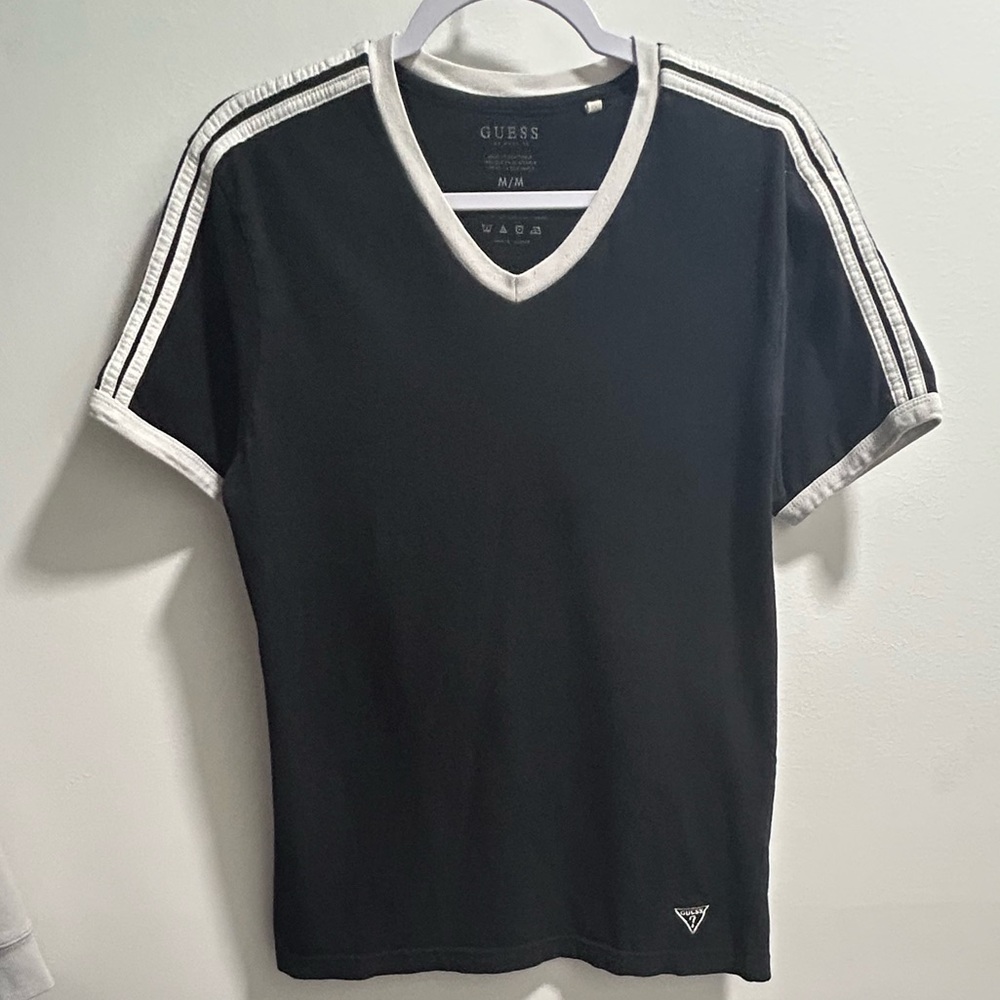Guess Los Angeles Black Cotton Tee